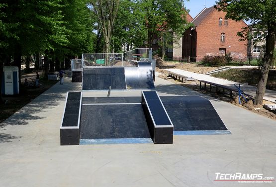 Modulaire skatepark - funbox