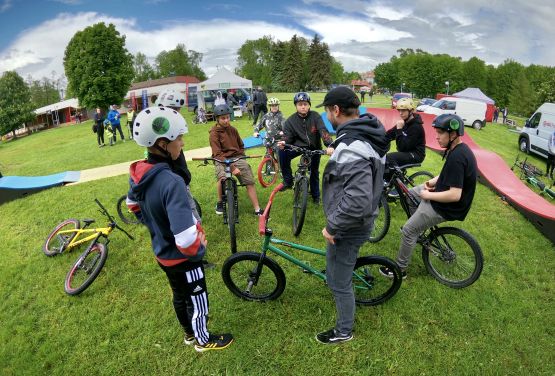 Composite pumptrack