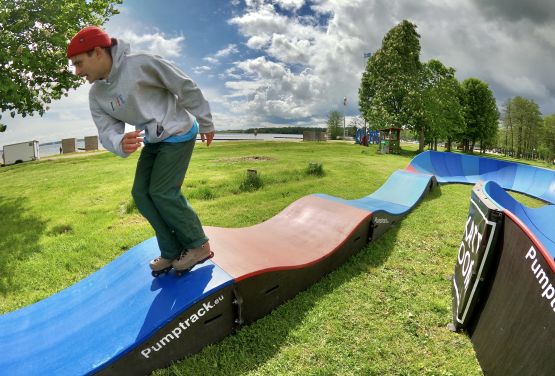 Composite pumptrack