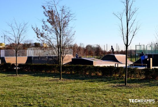 Skatepark modułowy