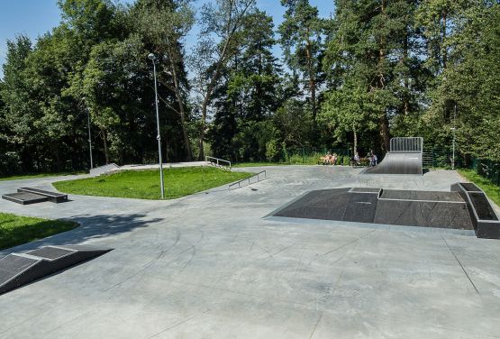 Modular skatepark in Rabka-Zdrój
