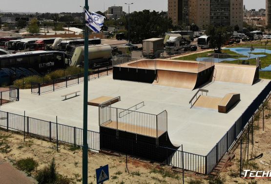 Modular skatepark in Israel - Ramla