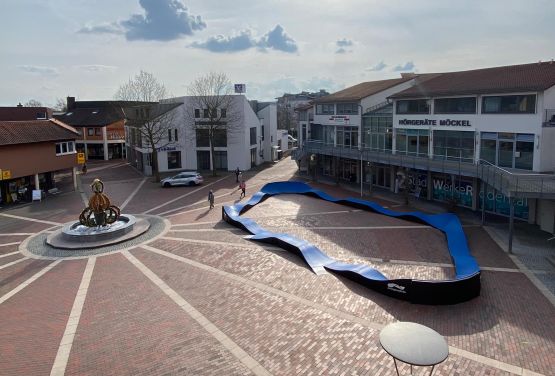 Modularer Pumptrack