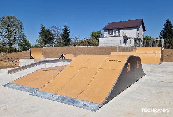 Modularer Skatepark