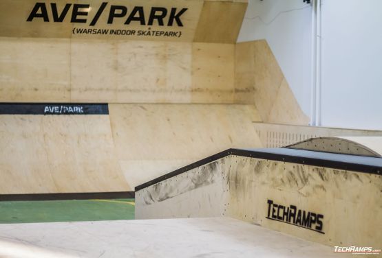 Warszawski wewnętrzny skatepark - AvePark