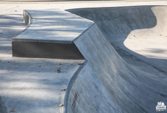 Concrete obstacle in Nakło nad Notecią skatepark