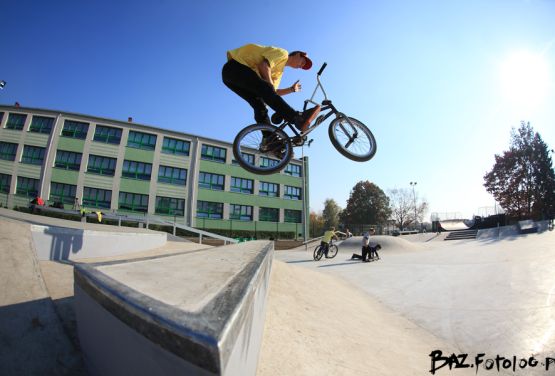 Będzin - skatepark betono monolityczny Techramps