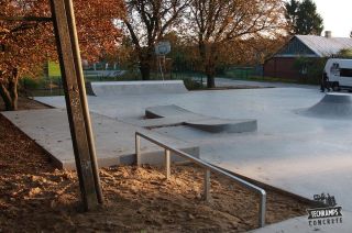 Skatepark w Komarówce - Techramps Concrete