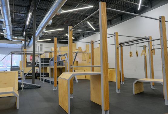 Parkour gym USA Flowparks