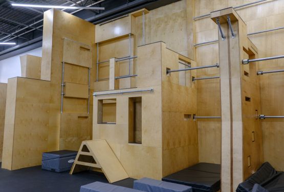 Parkour gym USA Flowparks