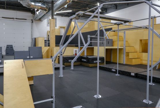 Parkour gym USA Flowparks