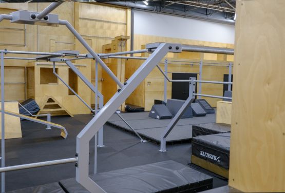 Parkour gym USA Flowparks