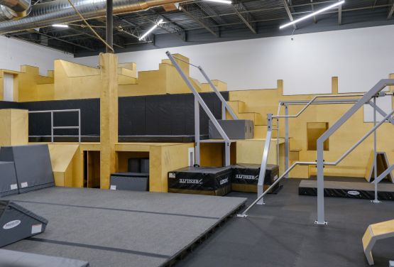 Parkour gym USA Flowparks