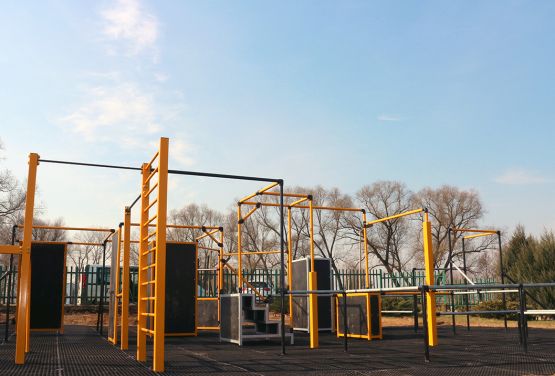 Parkour Park en Ełk