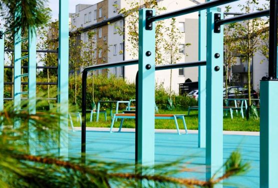 Parque Street Workout en Cracovia 