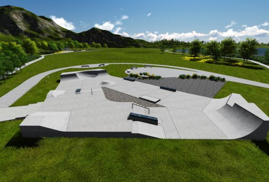 Project of skatepark - Techramps