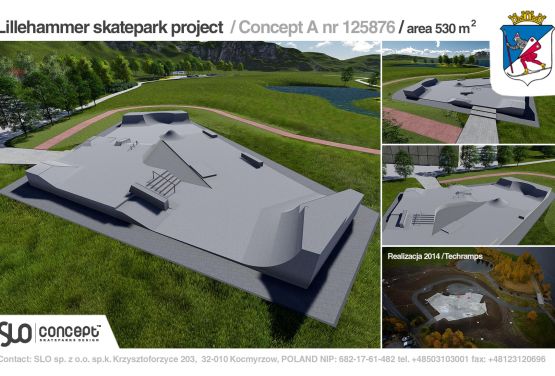 Projekt documentation - beton skateparks