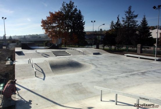 Skatepark beton - Będzin
