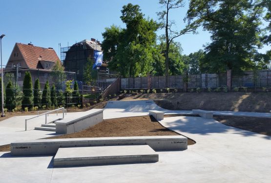 Concrete skatepark Żagań