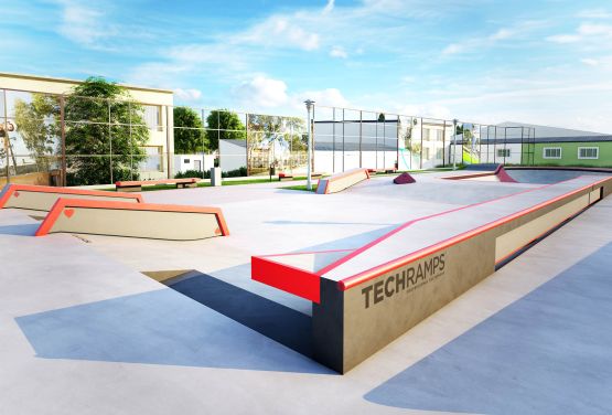 Beton-Skatepark Brzeg 