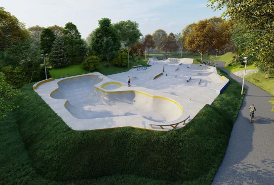 Skatepark Rybnik - Slo Concept