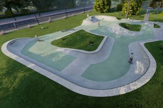 Wizualizacja skateparku Slo Concept