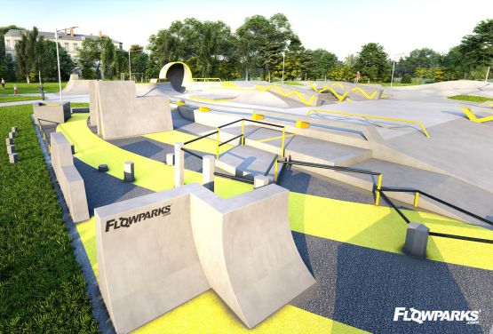 Projet Parkour Park - Minsk Mazowiecki