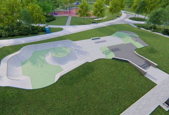 Concept de skatepark
