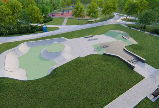 Concept de skatepark