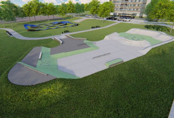 Concept de skatepark