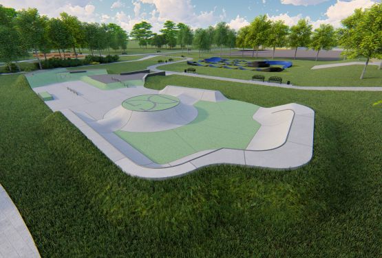 Concept de skatepark