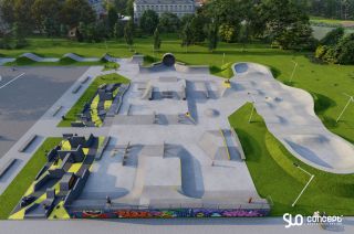 Proyecto de skatepark de hormigón - Minsk Mazowiecki