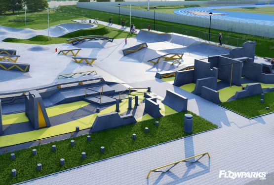 Proyecto Parkour Park - Minsk Mazowiecki