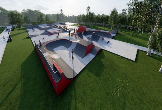 Diseños de skatepark de Slo Concept