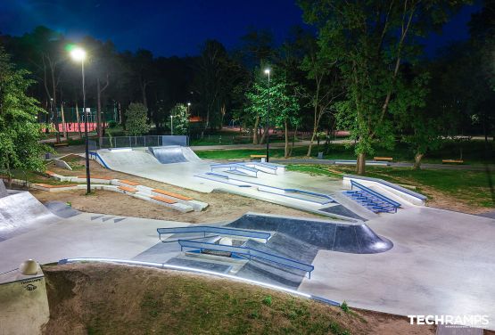 El skatepark de Ostrołęka 