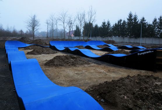 Pumptrack - an attraction at a youth event