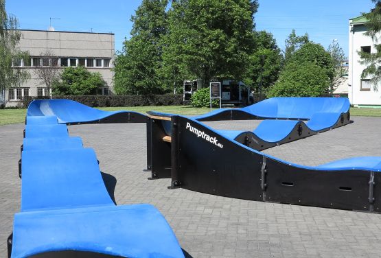 pumptrack modułowy w Pawłowicach