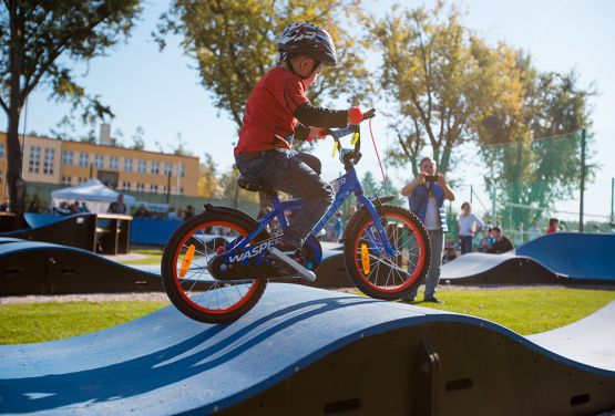 Grodzisk Mazowiecki Pumptrack modułowy