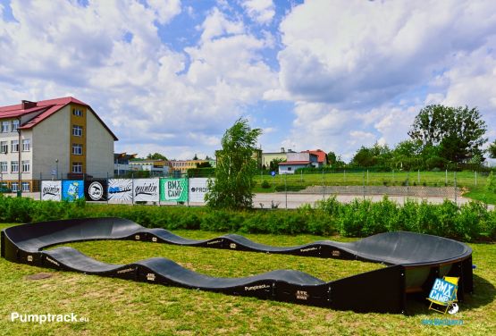 Pumptrack auf dem Lager BMX