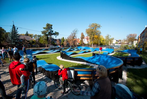 Pumptrack en Grodzisk Mazowiecki