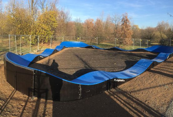 Bleu Pumptrack à Cracovie