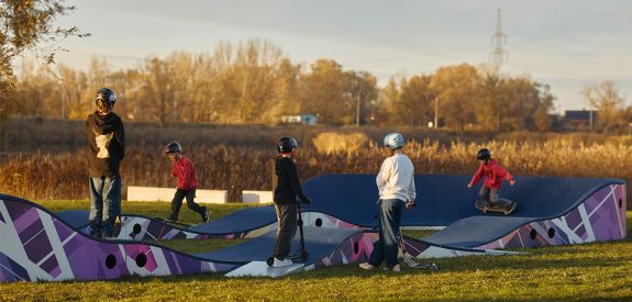 tor rowetrowy typu pumptrack