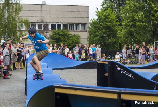 pumptrack modułowy w Pawłowicach