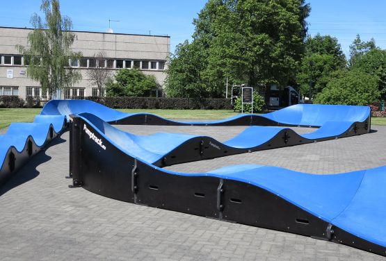 pumptrack modułowy w Pawłowicach