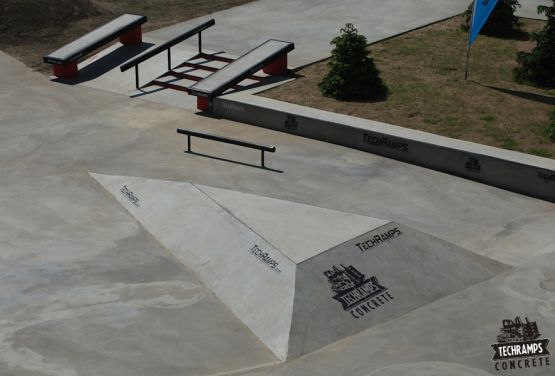 Concrete elements - skateplaza Przysucha