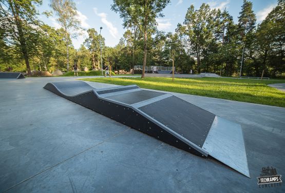 Wave skatepark in Rabka-Zdrój