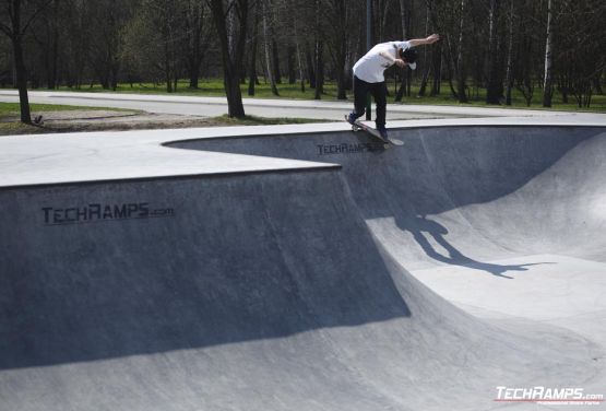 Rider at the skatepark - Oświęcim