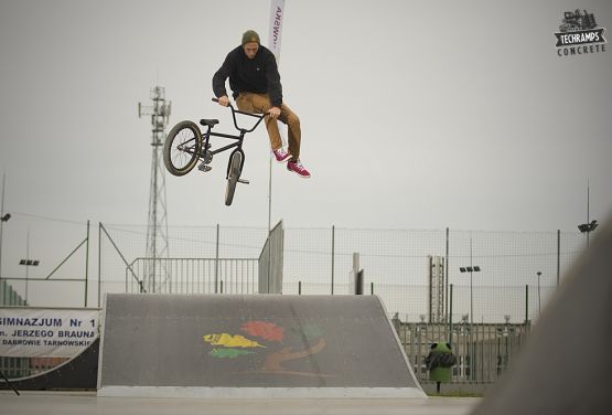 Techramps Concrete - skatepark Dąbrowa Tarnowska