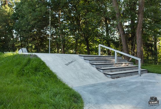 Skatepark schody (Rabka Zdrój)