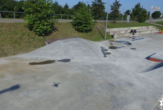 Betonowy skatepark w Gdańsku - Ergo Arena 